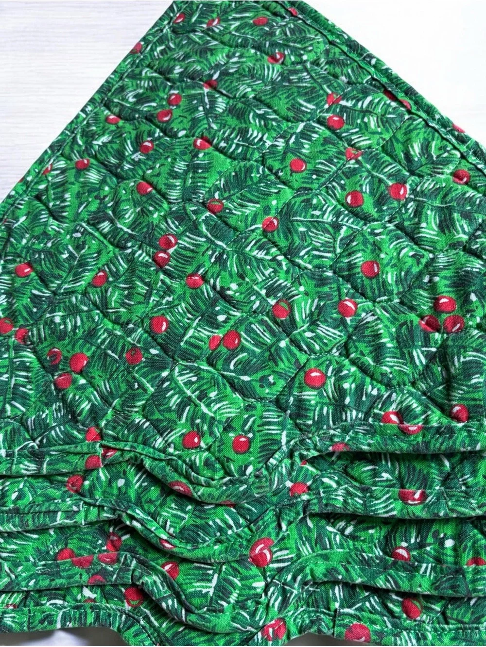 Christmas vintage placemats.  Set of 4.